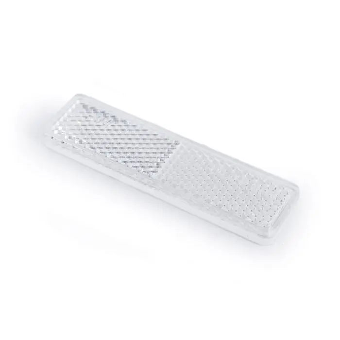 Reflector Stick On - Clear 85mm X 22mm
