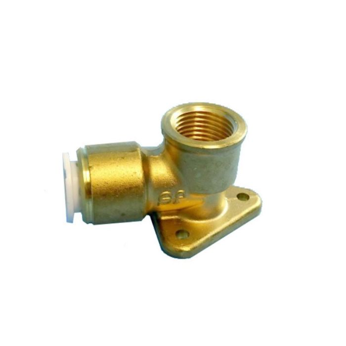 John Guest Brass Wingback Elbow 1/2" Female BSP