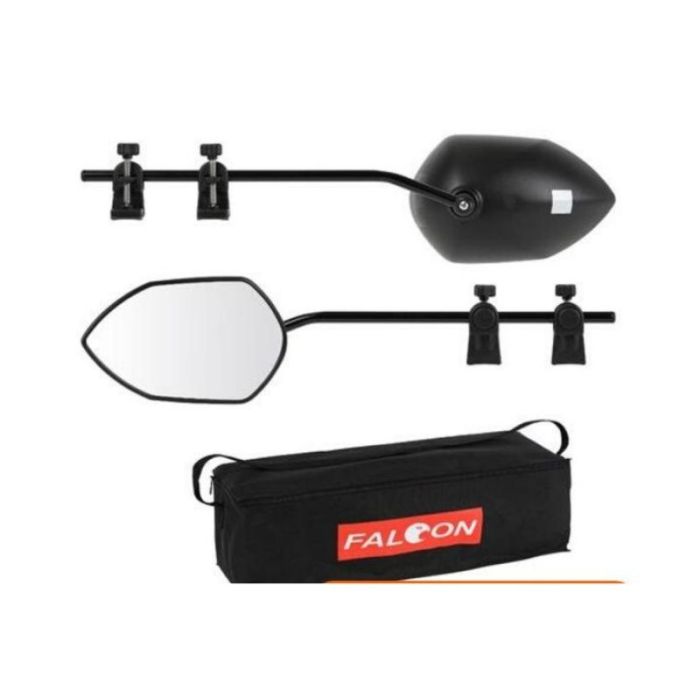 Milenco Falcon Towing Mirror Convex - Twin Pack