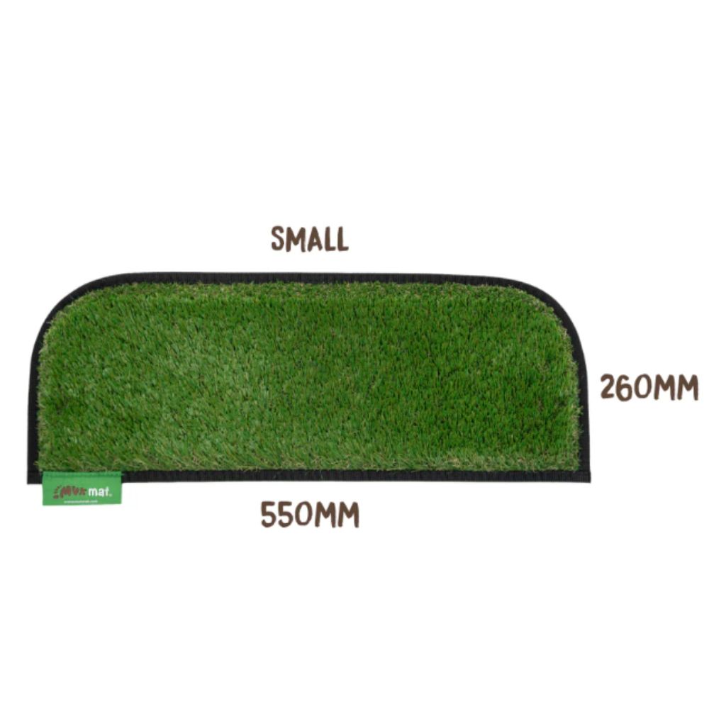 Muk Mat Rounded Step Small - Green 55 x 26cm