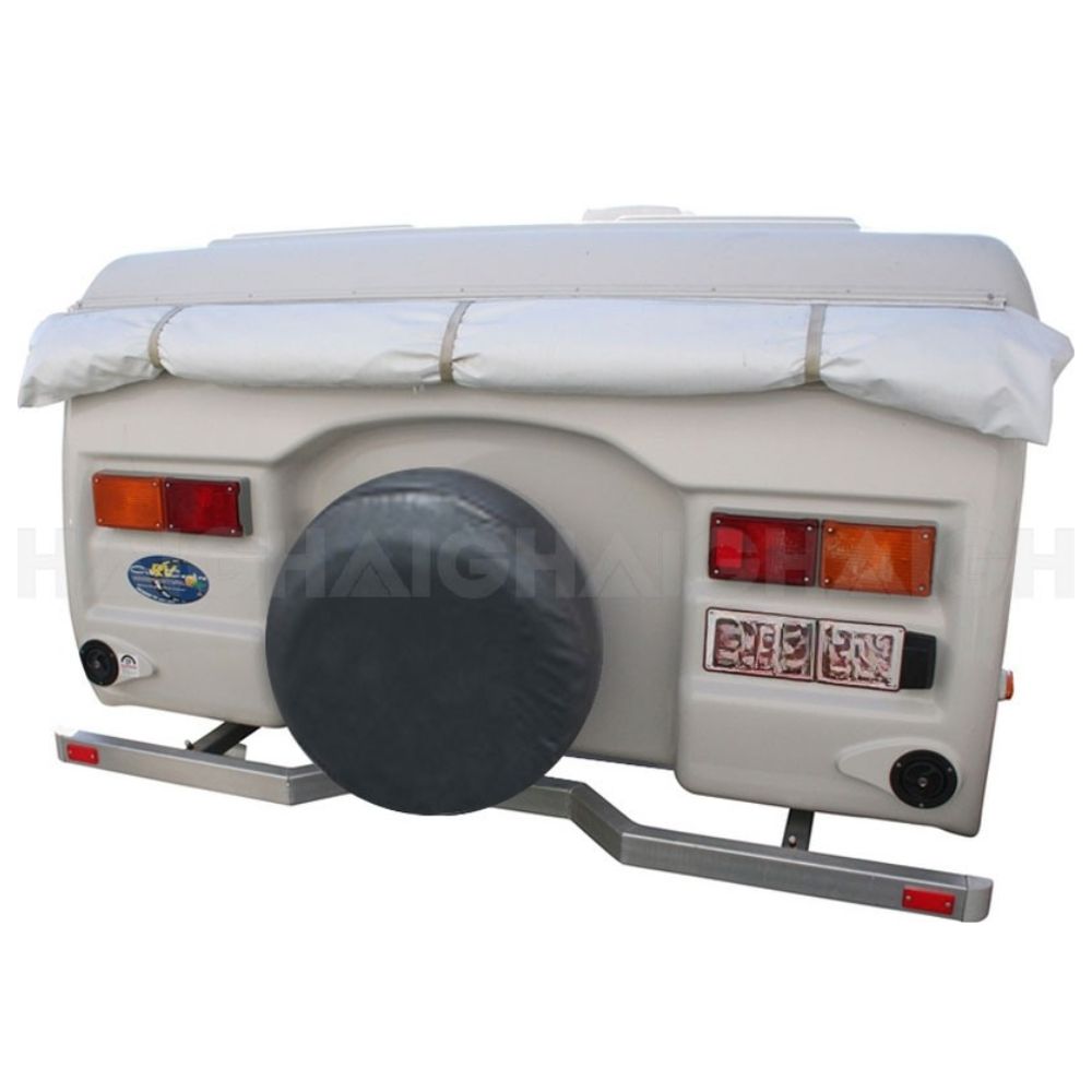 RV Spare Wheel Cover 13" - Black Suits Uo to 60cm Diameter