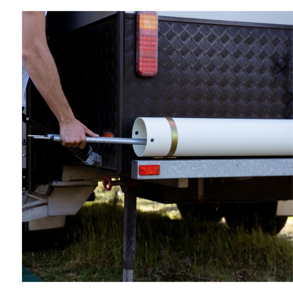 White Pole Carrier Kit - 2m