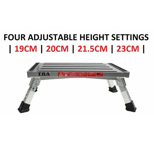 Single Folding Portable Caravan Camping Step Stool