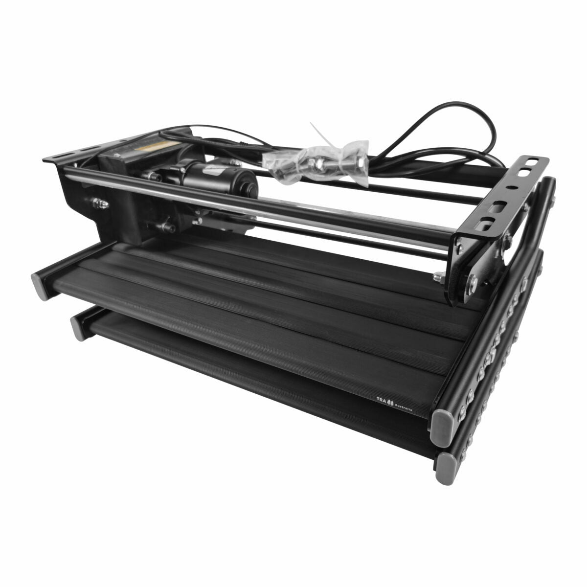 12v Electric Caravan Step with LED Light {Single or Double}