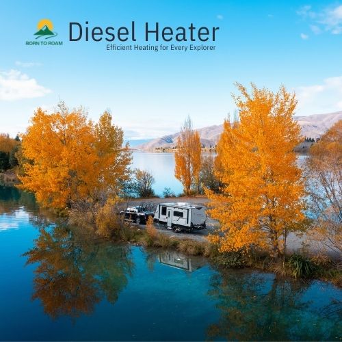 2KW Diesel Heater Full Kit with 5L Tank