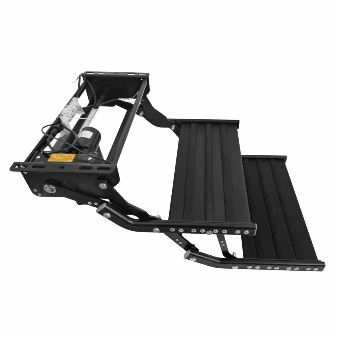 12v Electric Caravan Step with LED Light {Single or Double}