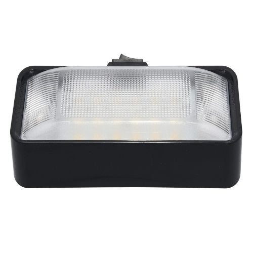 Caravan RV 12V Porch or Tunnel Boot Light with Switch {White or Black}