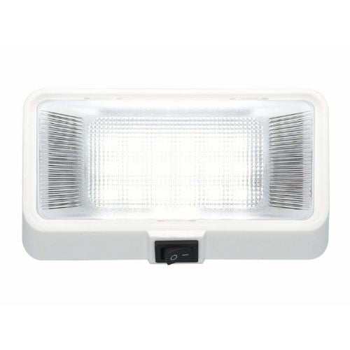 Caravan RV 12V Porch or Tunnel Boot Light with Switch {White or Black}