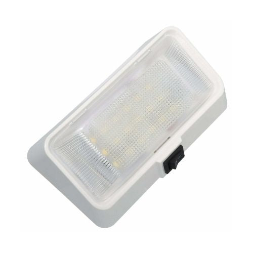 Caravan RV 12V Porch or Tunnel Boot Light with Switch {White or Black}