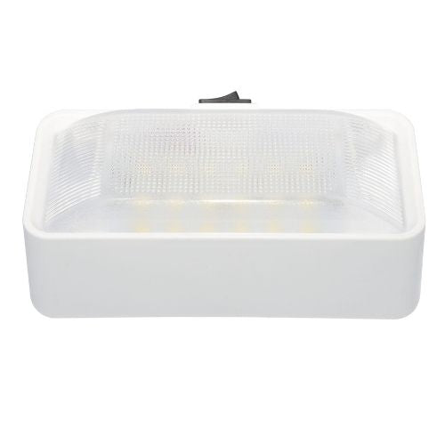 Caravan RV 12V Porch or Tunnel Boot Light with Switch {White or Black}