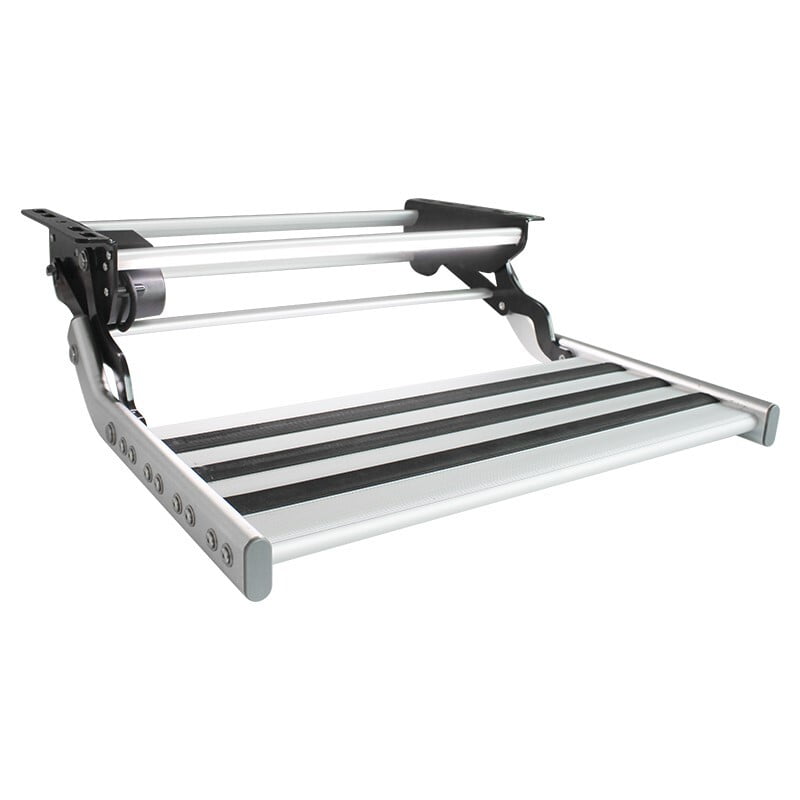 12v Electric Caravan Step with LED Light {Single or Double}