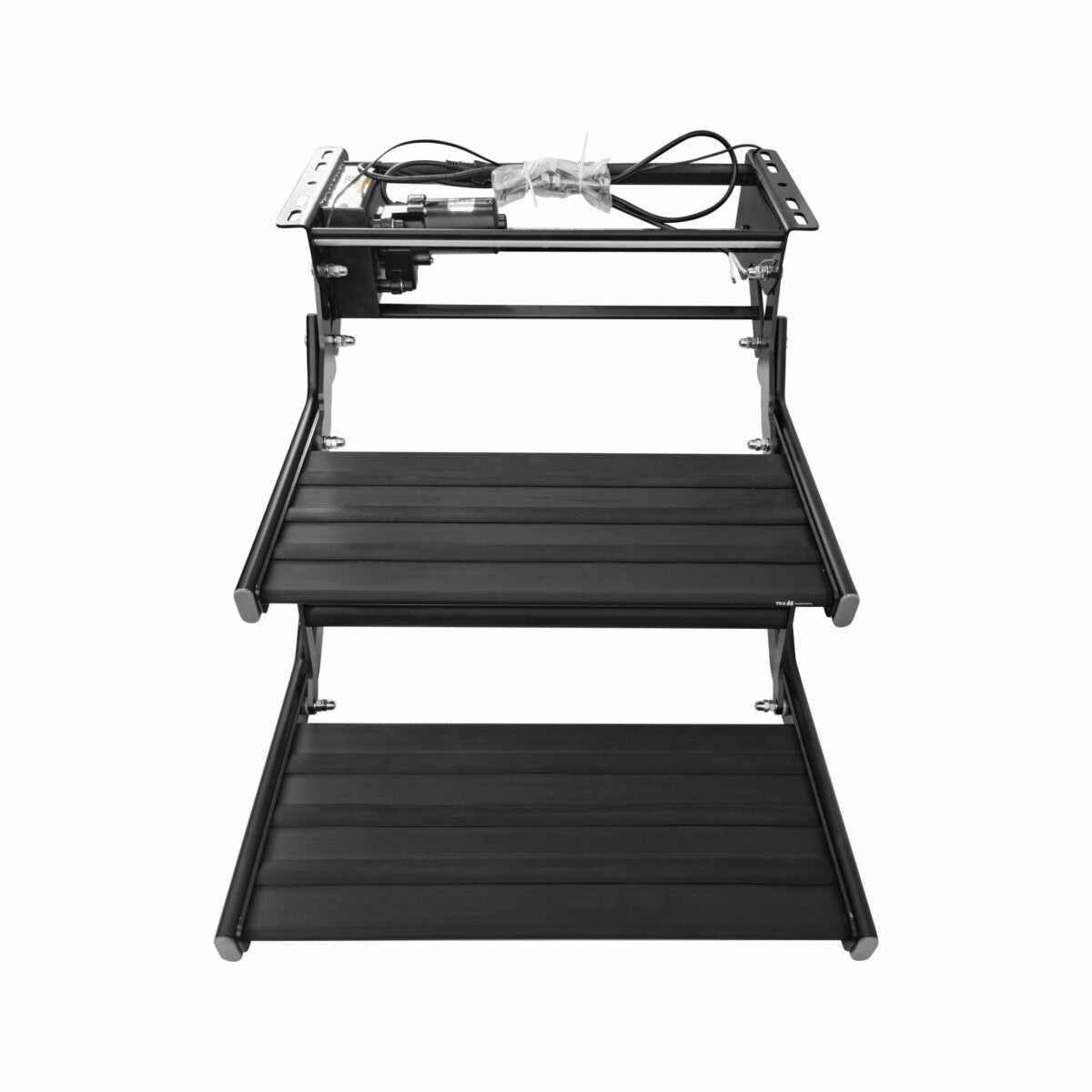 12v Electric Caravan Step with LED Light {Single or Double}