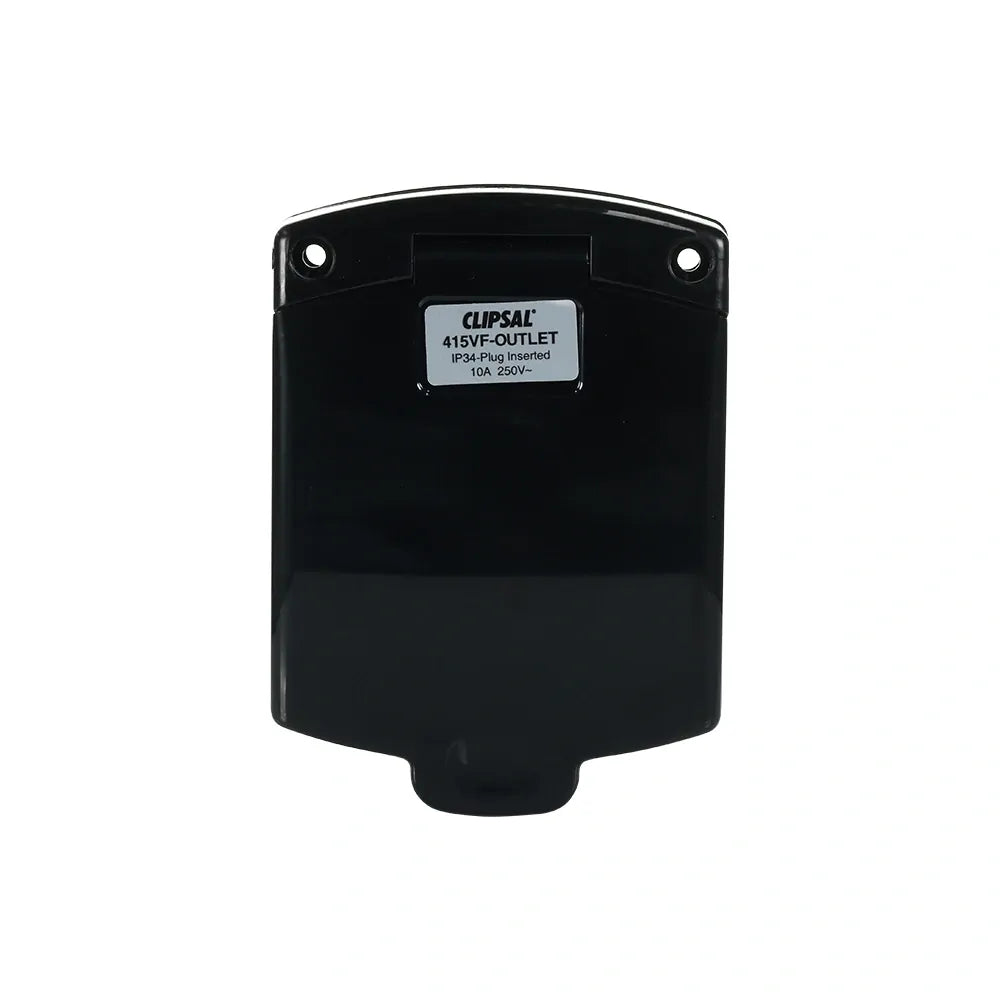 Clipsal Outlet 10a (New Style) - Black