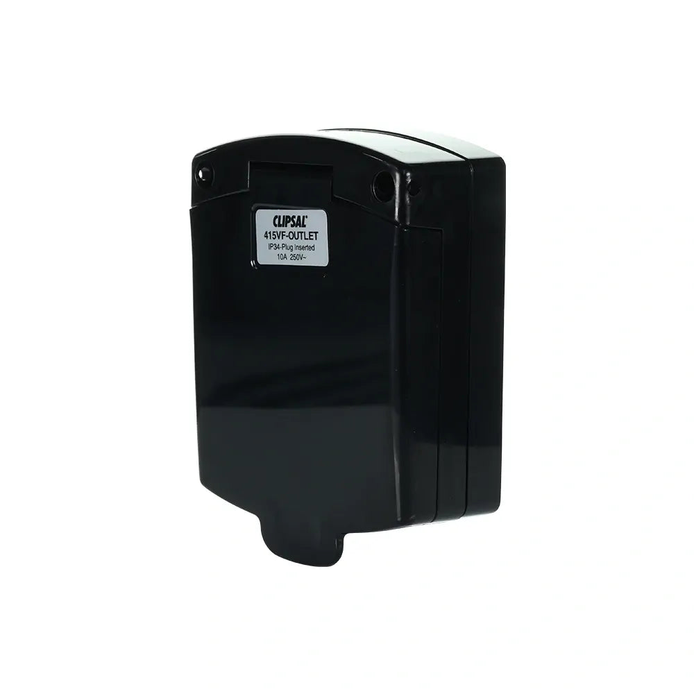 Clipsal Outlet 10a (New Style) - Black