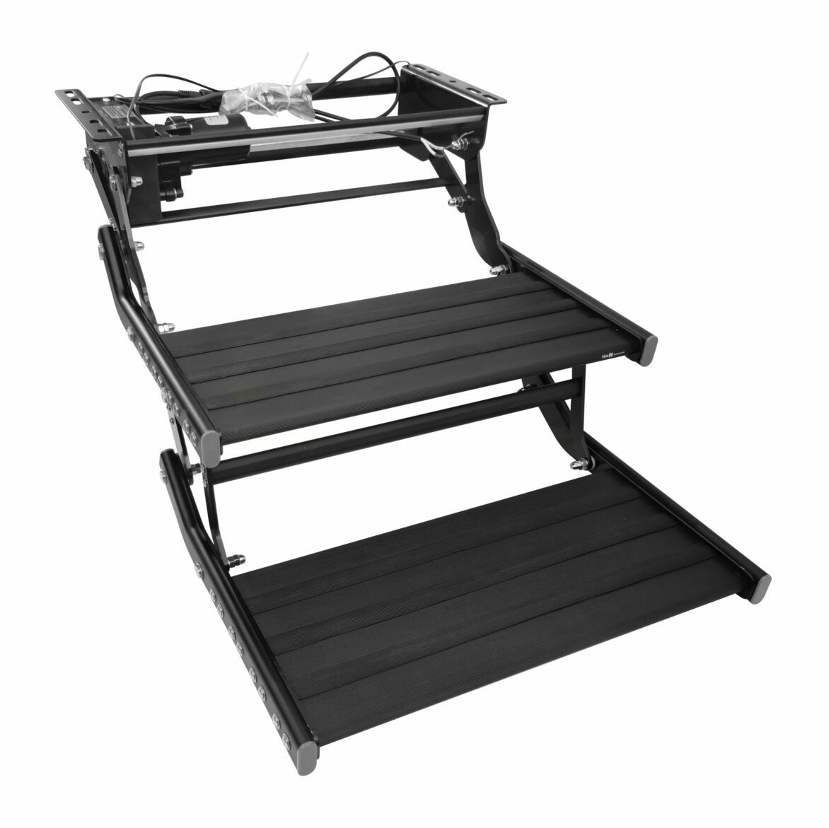 12v Electric Caravan Step with LED Light {Single or Double}