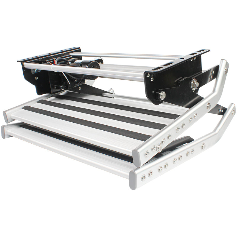 12v Electric Caravan Step with LED Light {Single or Double}