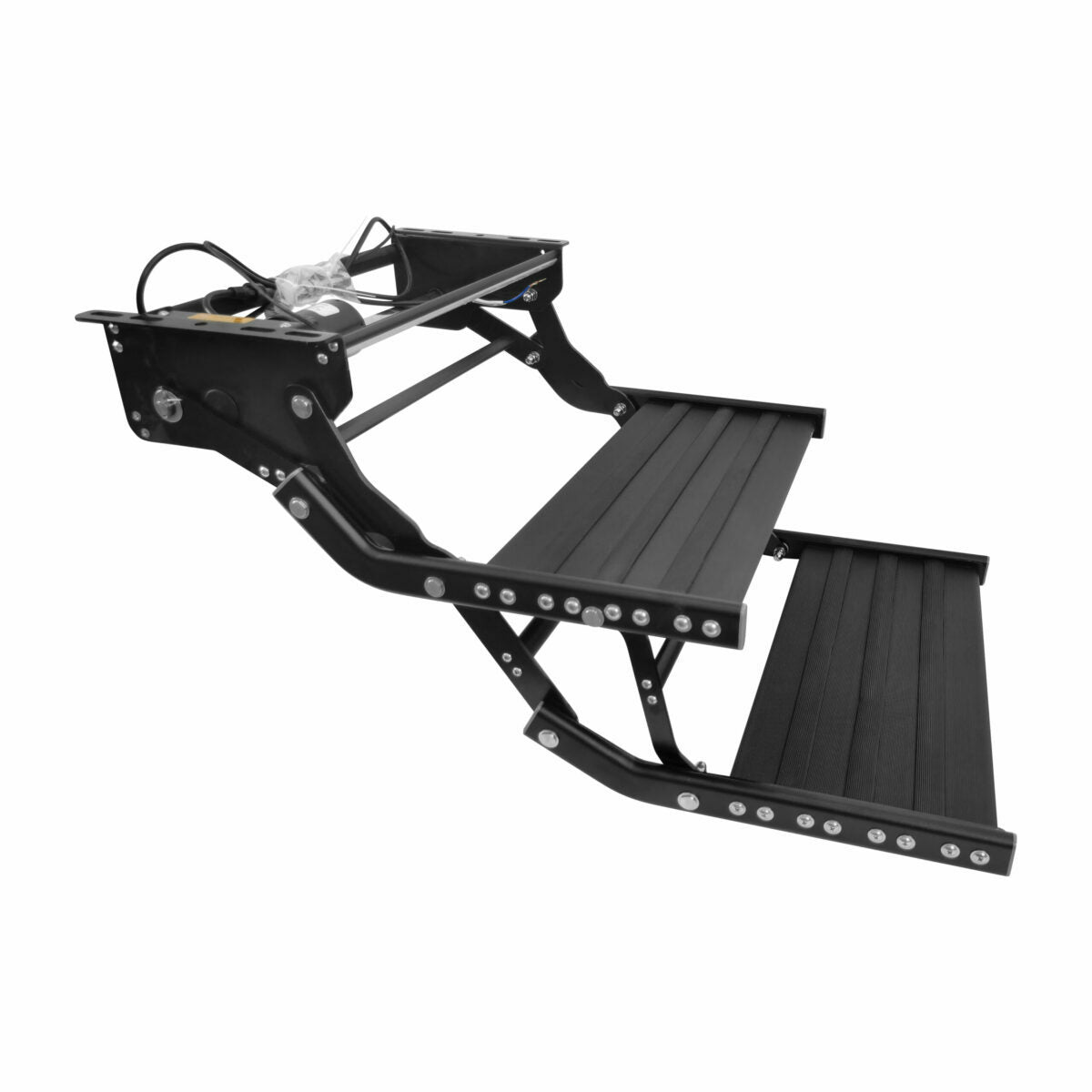 12v Electric Caravan Step with LED Light {Single or Double}