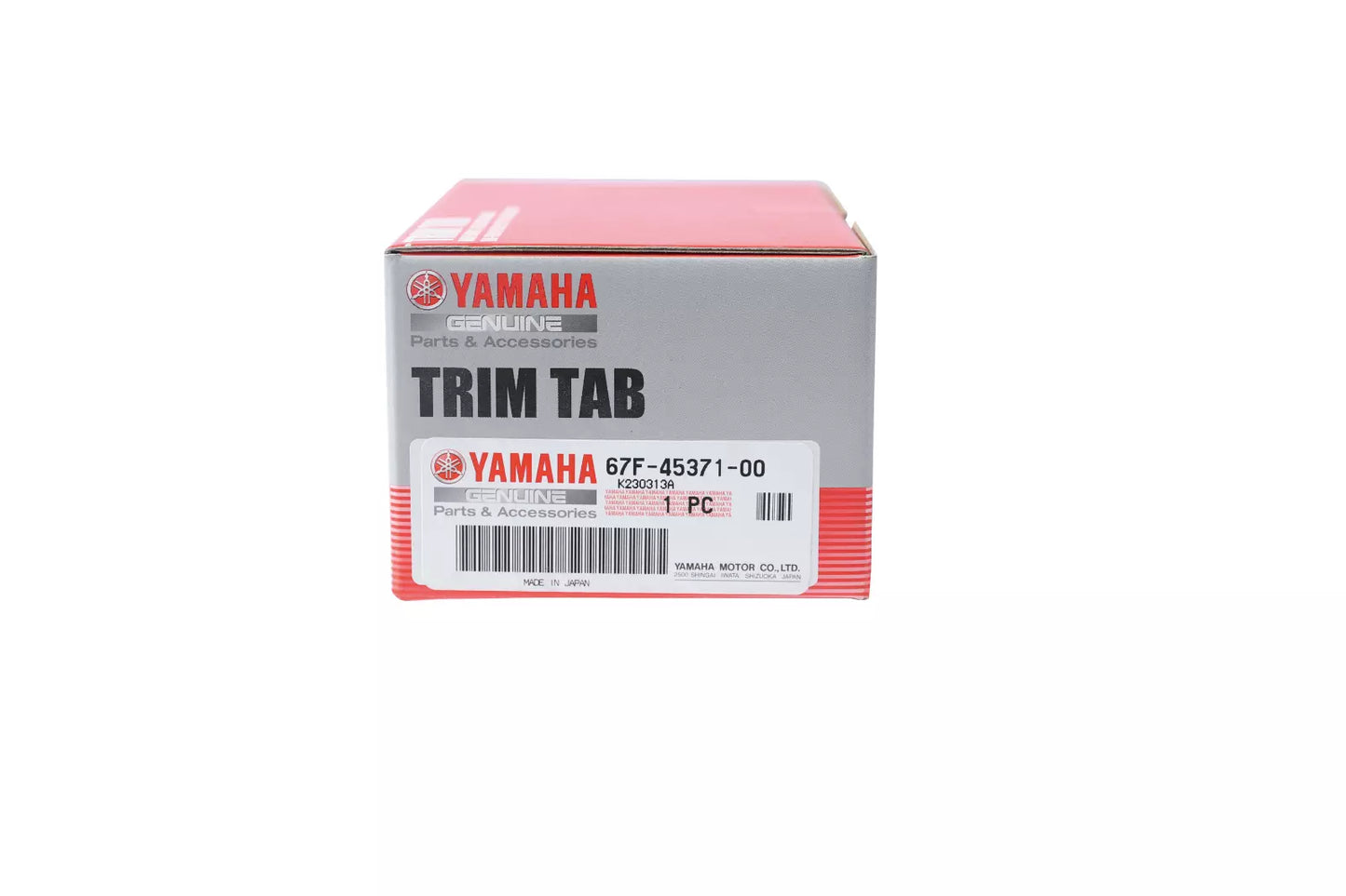 Yamaha 50-100hp Zinc Trim Tab Anode