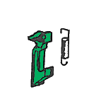 Thule LH-RH Lock Assembly suit 5500