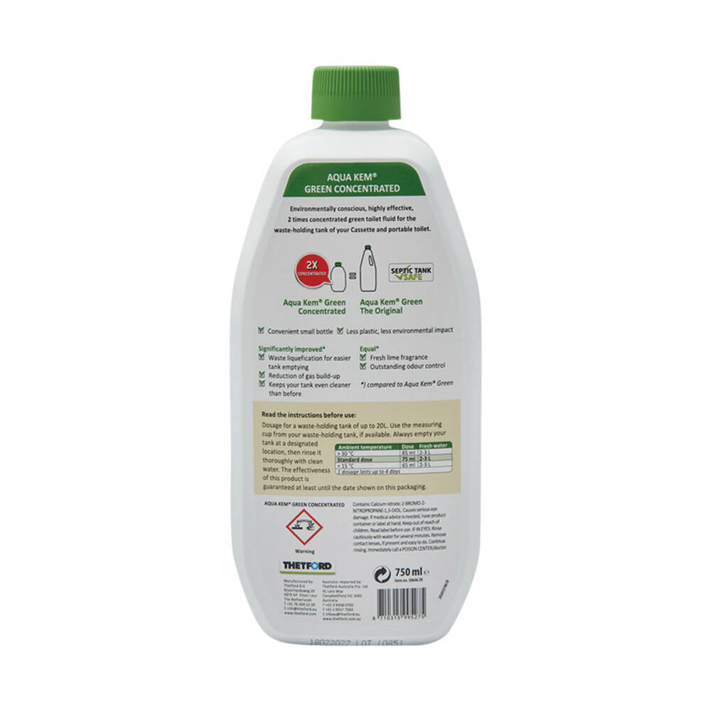 Aqua Kem Green Concentrated - 750ml.