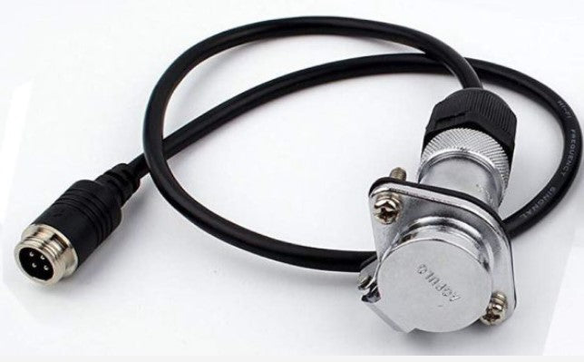 Sphere Reversing Camera H/Duty 4 Pin Trailer Connecting Cable (Male)