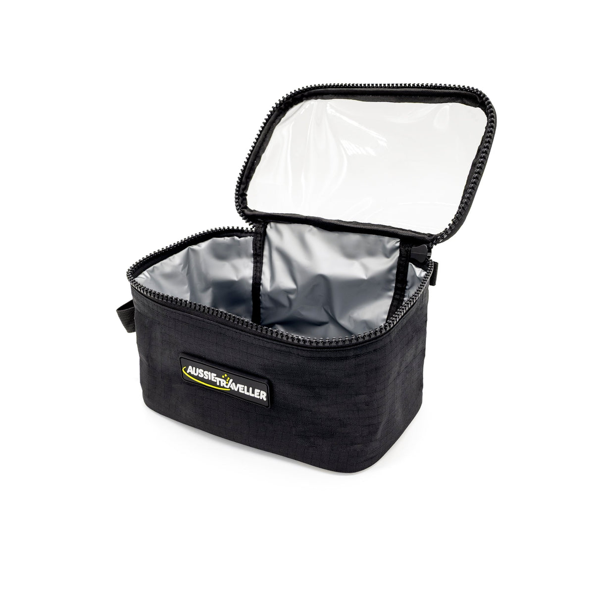Clear Top Storage Bag Black - Console