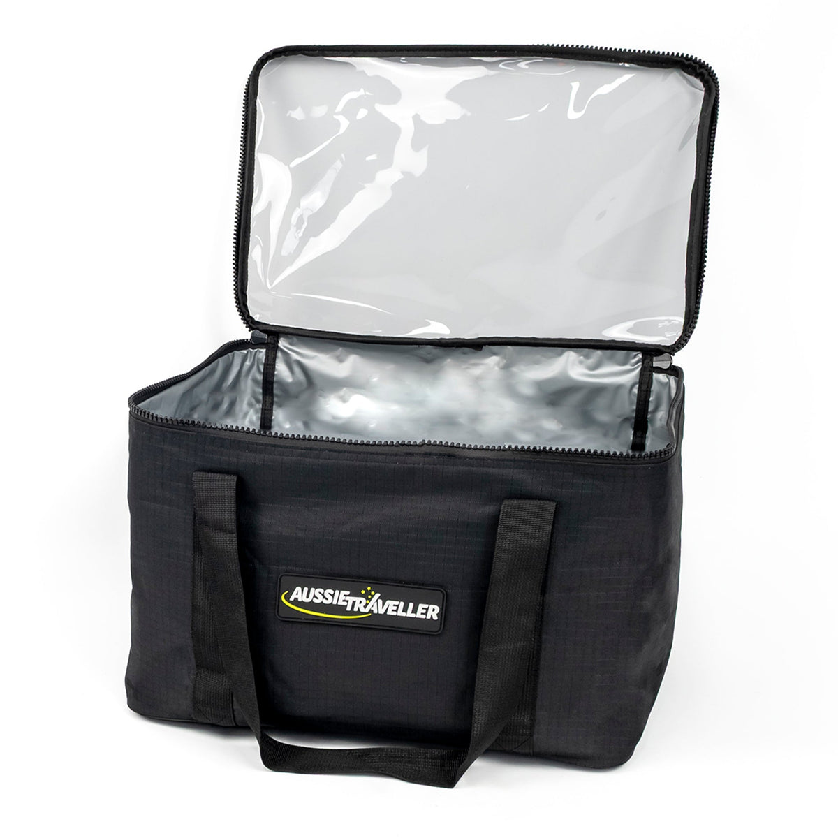 Clear Top Storage Bag Black - Large