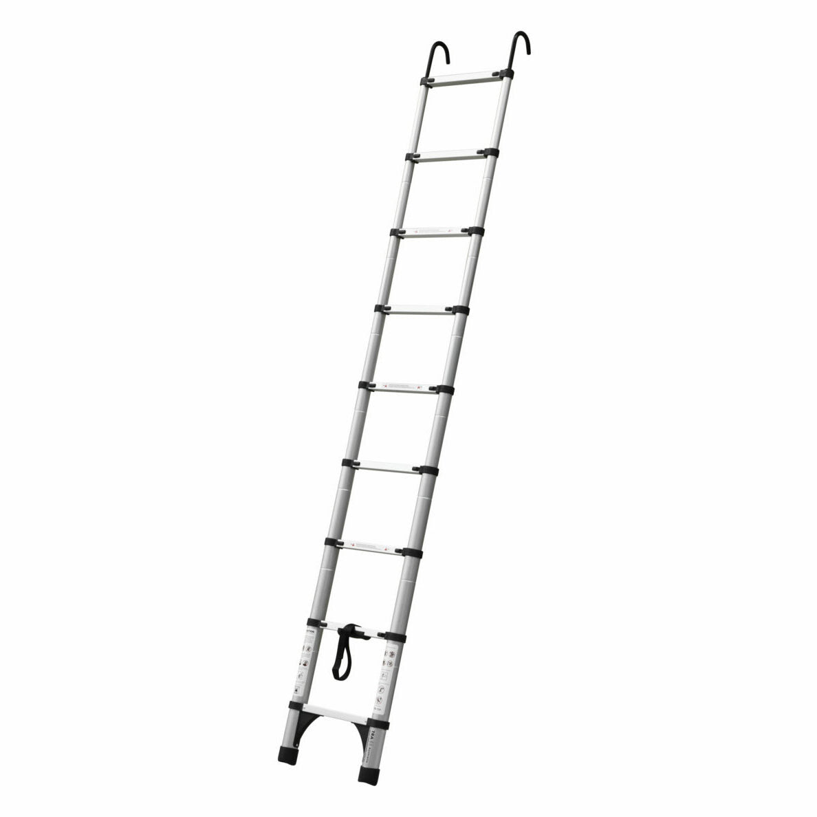 Portable Telescopic Ladders {With/Without Hooks} + Carry Bag