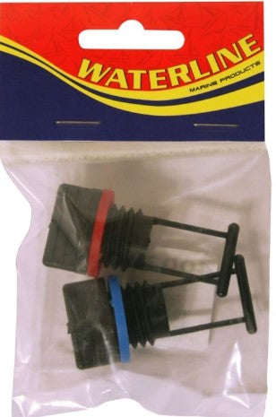 Waterline Drain Plug Fine Thread 3/4"