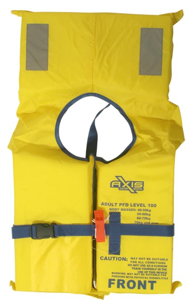 AXIS Life Jacket - Foam - L100 {Adult} - 40kg+