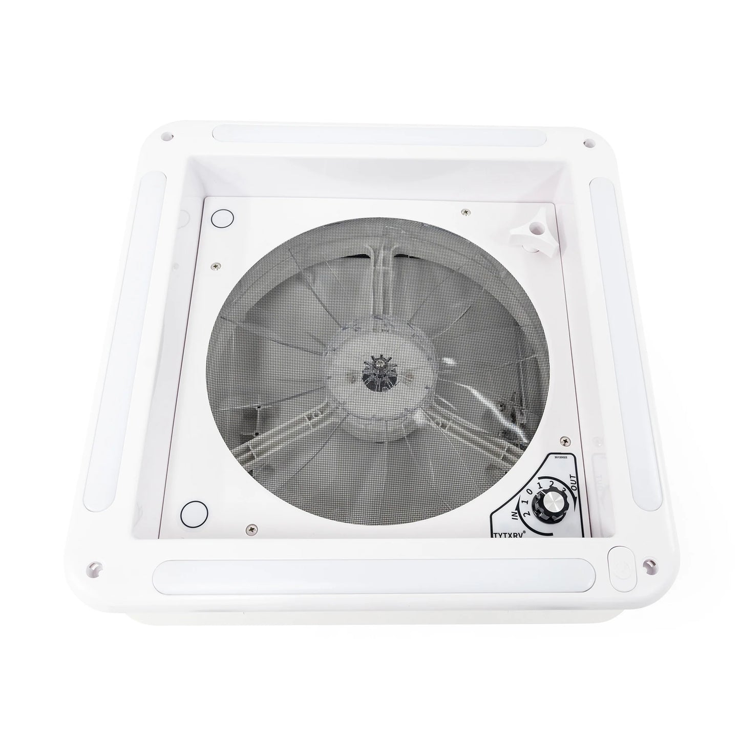 Air Vent LED Hatch - Manual - White Lid Only