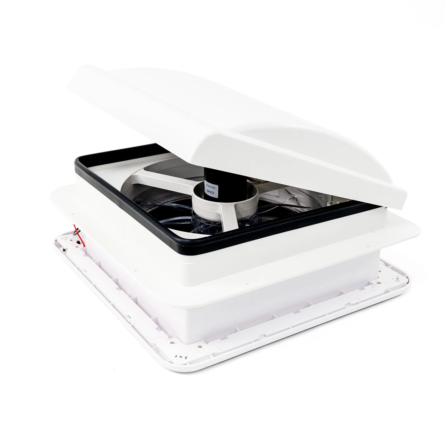 Air Vent LED Hatch - Manual - White Lid Only