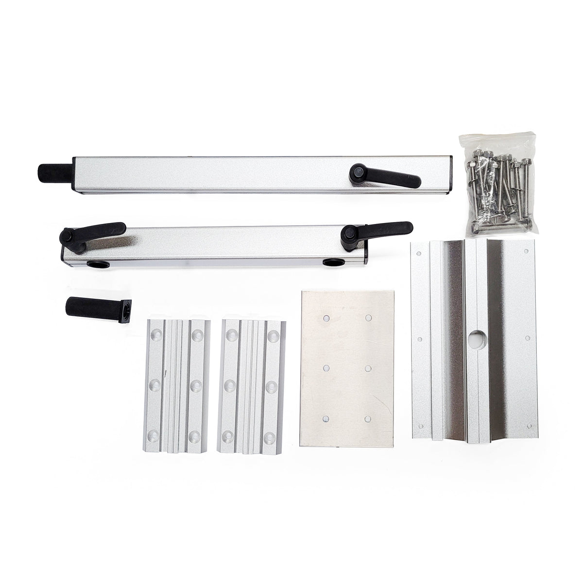 Caravan & RV Table Leg - Silver