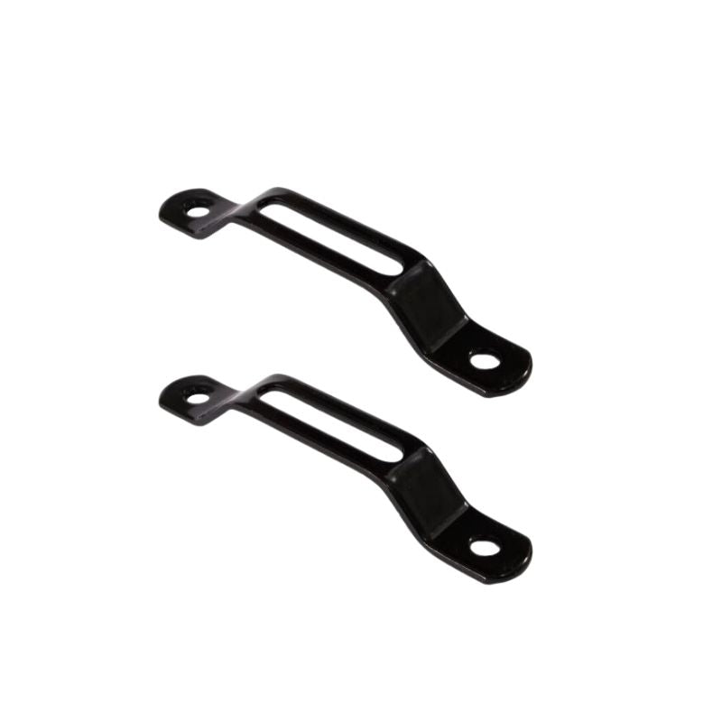 Roof Rail Brackets - Black - Pair
