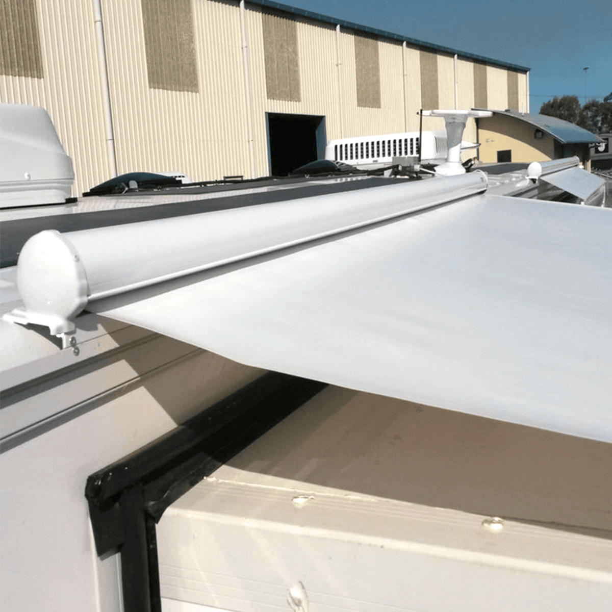 Slide-out Awning - White
