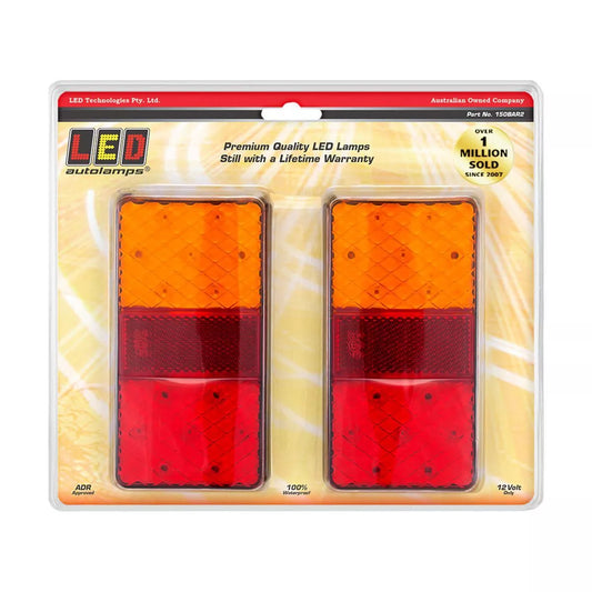 12V Combo Lamp Stop/Tail/Ind -Twin Pack