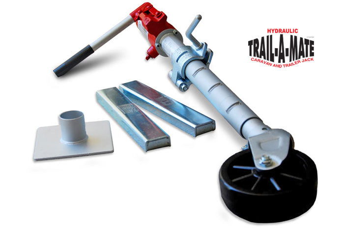 Trail A Mate Hydraulic Jack + Jockey Wheel
