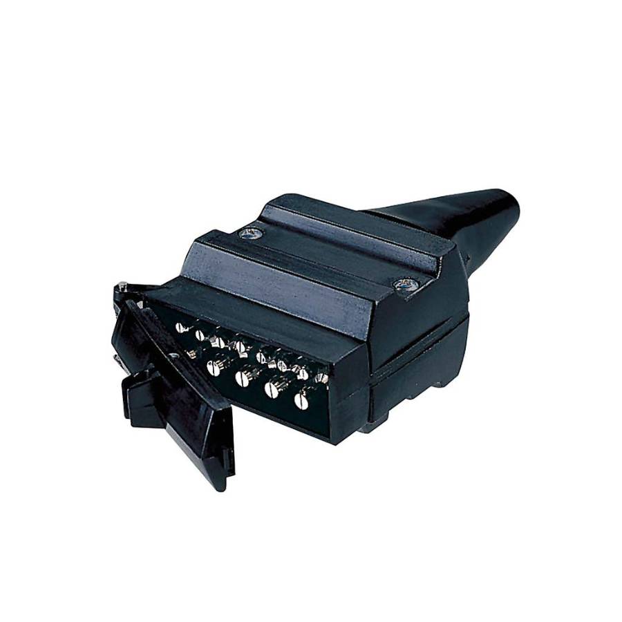 12 Pin Flat Trailer Plug