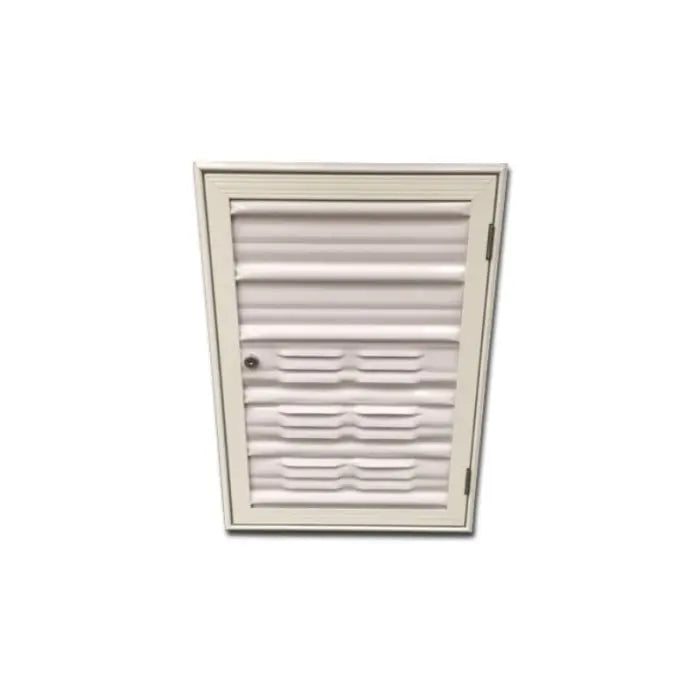 Gas Door For Galvanised Box - Rhh Smooth White