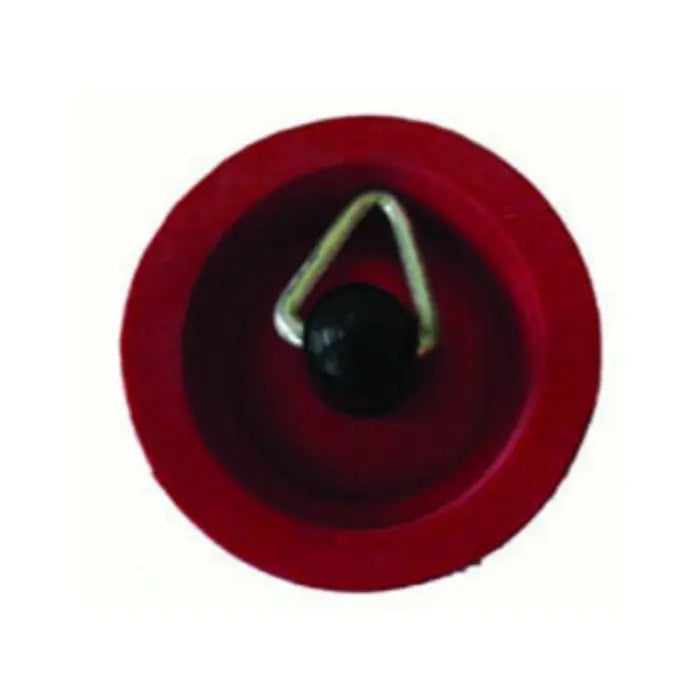 Camec Rubber Sink Plug - 25mm Red