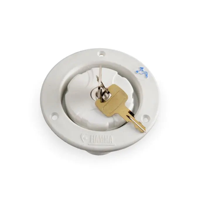 Fiamma Lockable Water Filler - White