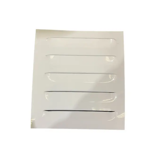 Aluminium Vent - 210 X 190mm - Smooth White