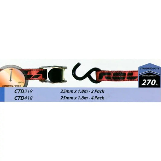 Cambuckle Tie Down - 25mmx1.8M
