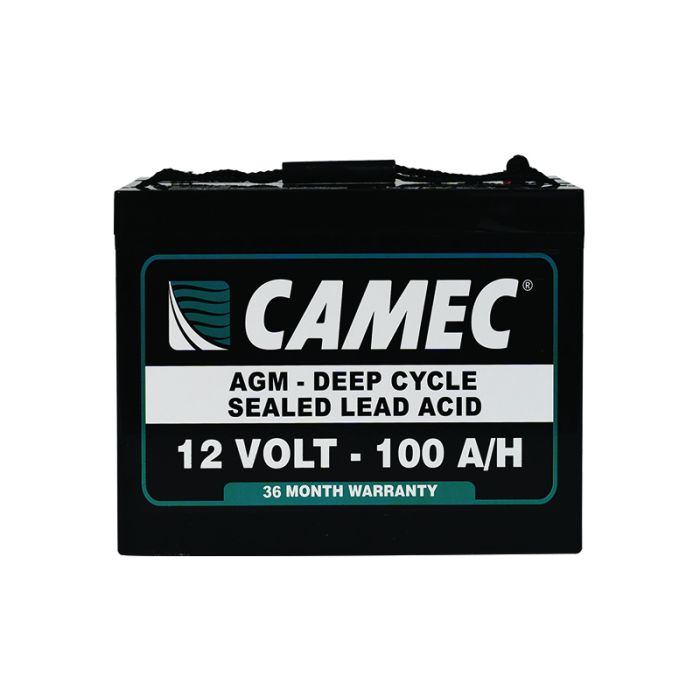 Camec 100AH SLA AGM Battery  - Fully Sealed