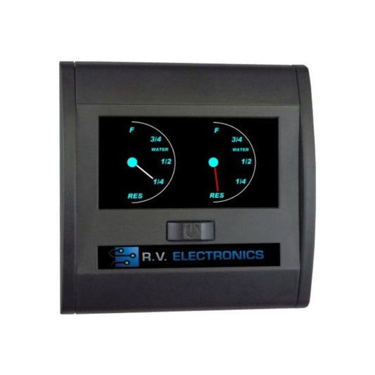 Lcd Water Tank Gauge - Double Tank