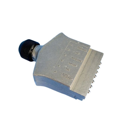 Flat Trailer Plug - 7 Pin  Alloy Metal