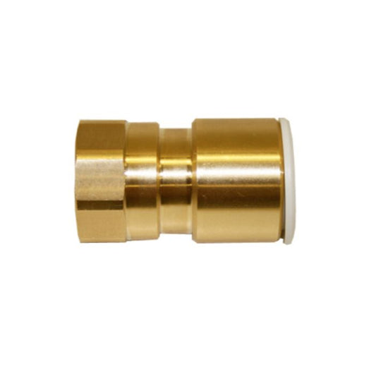 John Guest 12mm Brass Female Adaptor 3/8" BSP