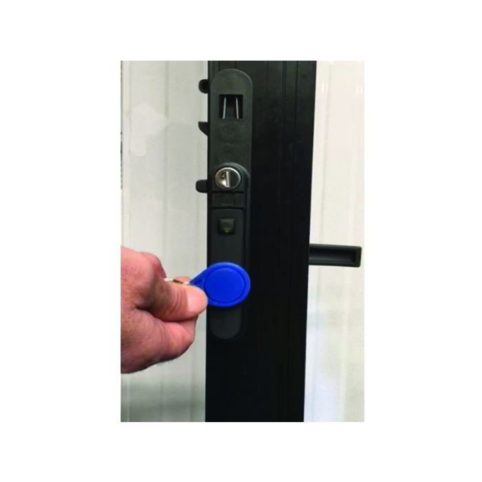 Keyless Entry Spare Key Tag - Red