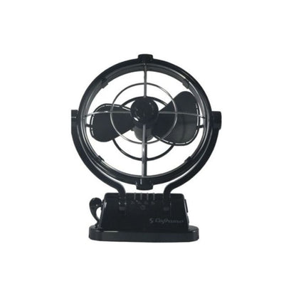 Sirocco Fan 12/24V 3 Speed - Black