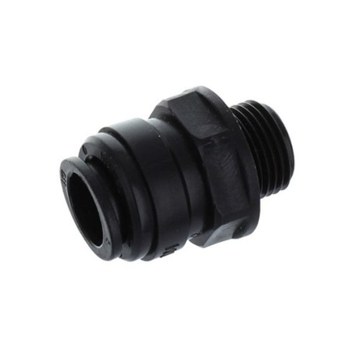 John Guest 12mm Straight Adaptor 3/8" BSP
